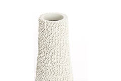Vase deco Ø28x21 cm OLVERA cream