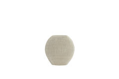 Vase deco 41x13x39,5 cm BUBIO cream