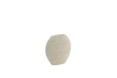 Vase deco 41x13x39,5 cm BUBIO cream
