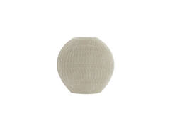 Vase deco 50x15x50 cm BUBIO cream