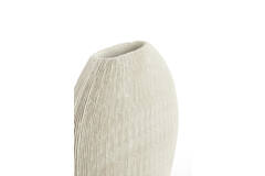 Vase deco 50x15x50 cm BUBIO cream