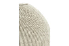 Vase deco 50x15x50 cm BUBIO cream