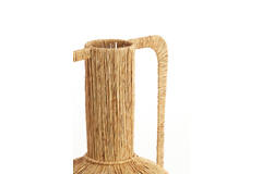 Vase deco Ø30x46 cm BLENZA jute natural