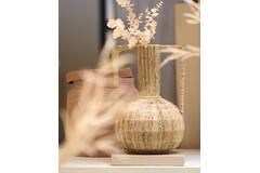 Vase deco Ø30x46 cm BLENZA jute natural