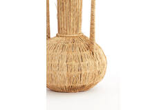 Vase deco Ø24x37 cm BLENZA jute natural