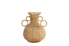 Vase deco Ø43x54 cm BRISA jute natural