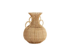 Vase deco Ø43x54 cm BRISA jute natural