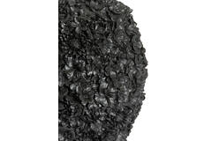 Vase deco Ø27x30,5 cm VIOLETA matt black