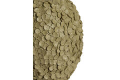 Vase deco Ø27x30,5 cm VIOLETA matt olive green-taupe