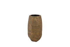 Pot deco 50x47x88 cm AGELO antique gold