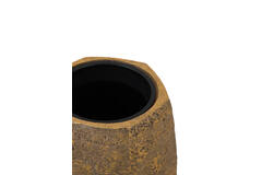 Pot deco 50x47x88 cm AGELO antique gold