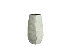 Pot deco 50x47x88 cm AGELO blue grey