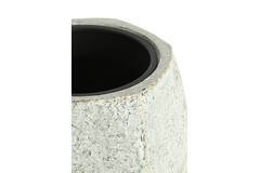 Pot deco 50x47x88 cm AGELO blue grey