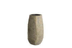 Pot deco 50x47x88 cm AGELO taupe