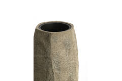 Pot deco 50x47x88 cm AGELO taupe