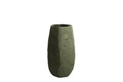 Pot deco 50x47x88 cm AGELO olive green