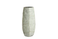 Pot deco 50x47x105 cm AGELO blue grey