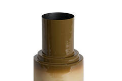 Vase deco Ø22x33,5 cm CARIMA dark brown+sand