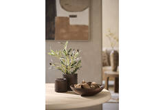 Vase deco Ø17x18,5 cm CALDRAS dark brown
