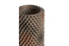 Vase deco Ø17x32,5 cm CALDRAS dark brown
