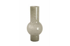 Vase Ø29x63,5 cm LAZARO glass grey-green