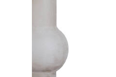 Vase Ø29x63,5 cm LAZARO glass matt light brown