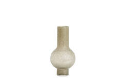 Vase Ø25x48,5 cm LAZARO glass grey-green