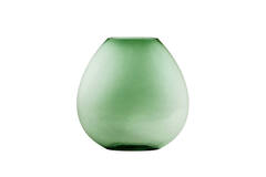 Vase 43x16x43 cm SANTINO glass clear green
