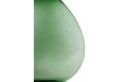 Vase 43x16x43 cm SANTINO glass clear green