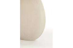 Vase 43x16x43 cm SANTINO glass matt light brown