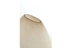 Vase 43x16x43 cm SANTINO glass matt light brown