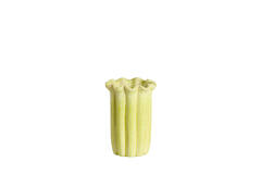 Vase deco Ø16x23 cm SEDONI ceramics light green