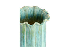 Vase deco Ø16x23 cm SEDONI ceramics green+light blue