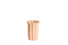 Vase deco Ø16x23 cm SEDONI ceramics light pink