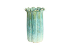 Vase deco Ø23,5x38 cm SEDONI ceramics green+light blue