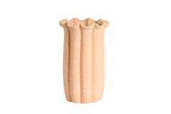 Vase deco Ø23,5x38 cm SEDONI ceramics light pink