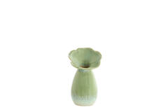 Vase deco Ø10,5x19,5 cm CULLA ceramics green+light blue