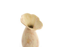 Vase deco Ø10,5x19,5 cm CULLA ceramics light peach