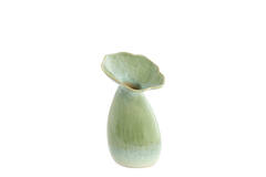 Vase deco Ø14x24 cm CULLA ceramics green+light blue