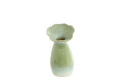Vase deco Ø14x24 cm CULLA ceramics green+light blue