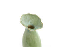 Vase deco Ø14x24 cm CULLA ceramics green+light blue