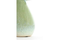 Vase deco Ø14x24 cm CULLA ceramics green+light blue