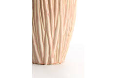 Vase deco Ø30x45,5 cm FYNARA ceramics light pink
