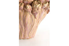 Vase deco Ø28x20,5 cm FYNARA ceramics light pink