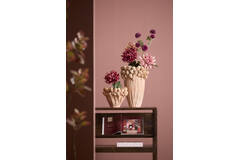 Vase deco Ø28x20,5 cm FYNARA ceramics light pink