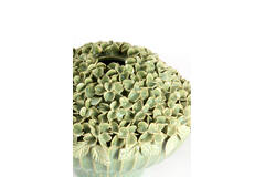 Vase deco Ø31,5x23 cm LIRIEN ceramics mint green