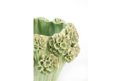 Vase deco Ø38x32 cm LUSERNA ceramics mint green