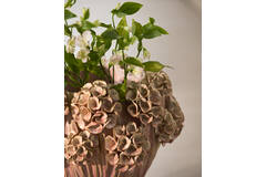 Vase deco Ø38x32 cm LUSERNA ceramics light pink