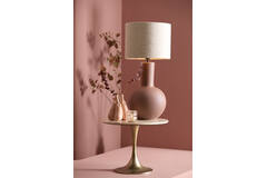 Vase deco Ø16x22,5 cm CORVARA ceramics light pink