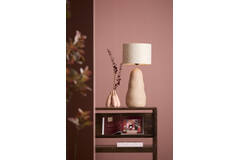 Vase deco Ø12,5x18 cm CORVARA ceramics light pink